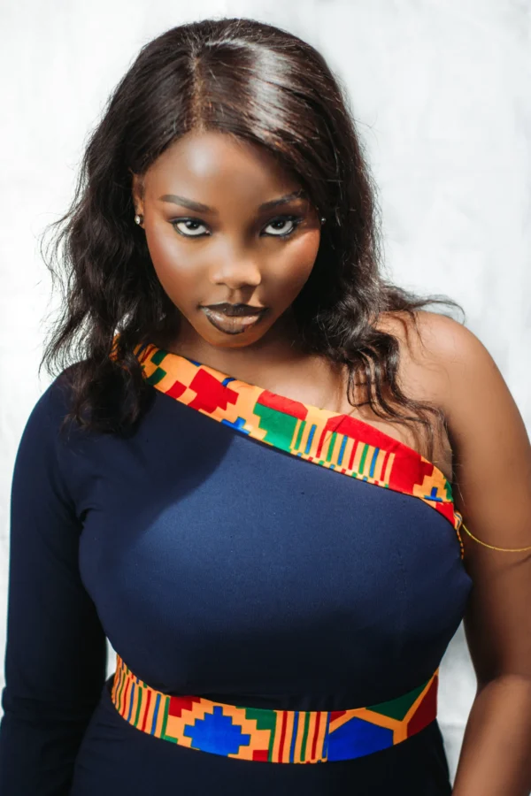 NGOK Kente Monstrap Gown