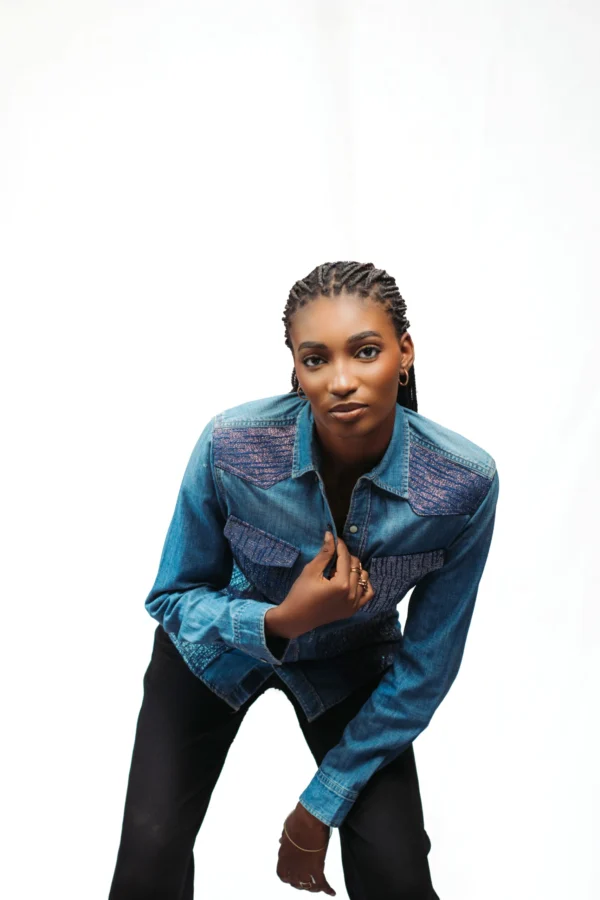 NGOK Heritage Patchwork Denim Shir