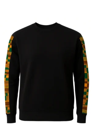NGOK Kente Long Sleeve Sweatshirt