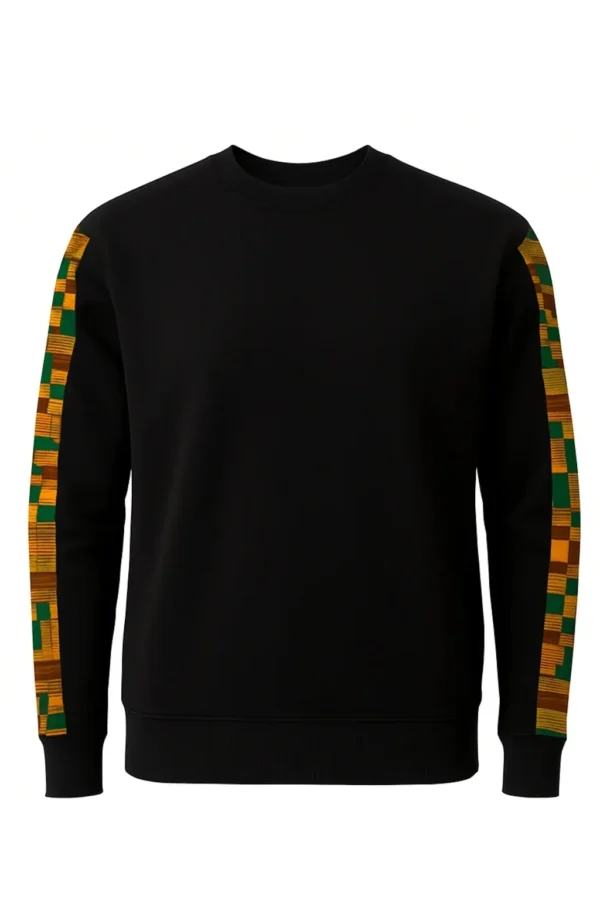 NGOK Kente Long Sleeve Sweatshirt
