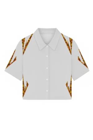 NGOK Kente Accent Shirt