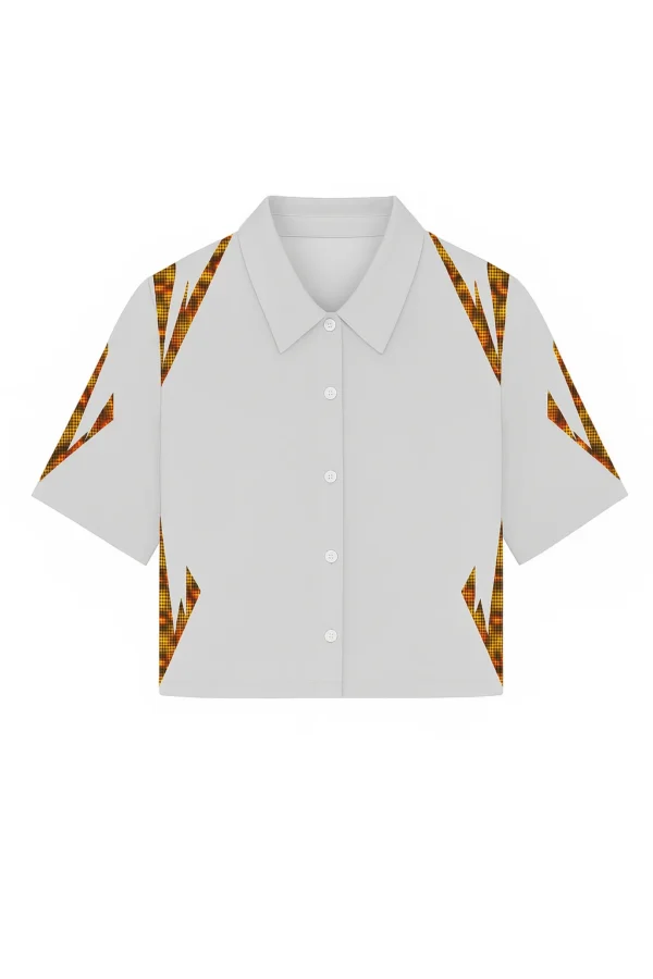 NGOK Kente Accent Shirt